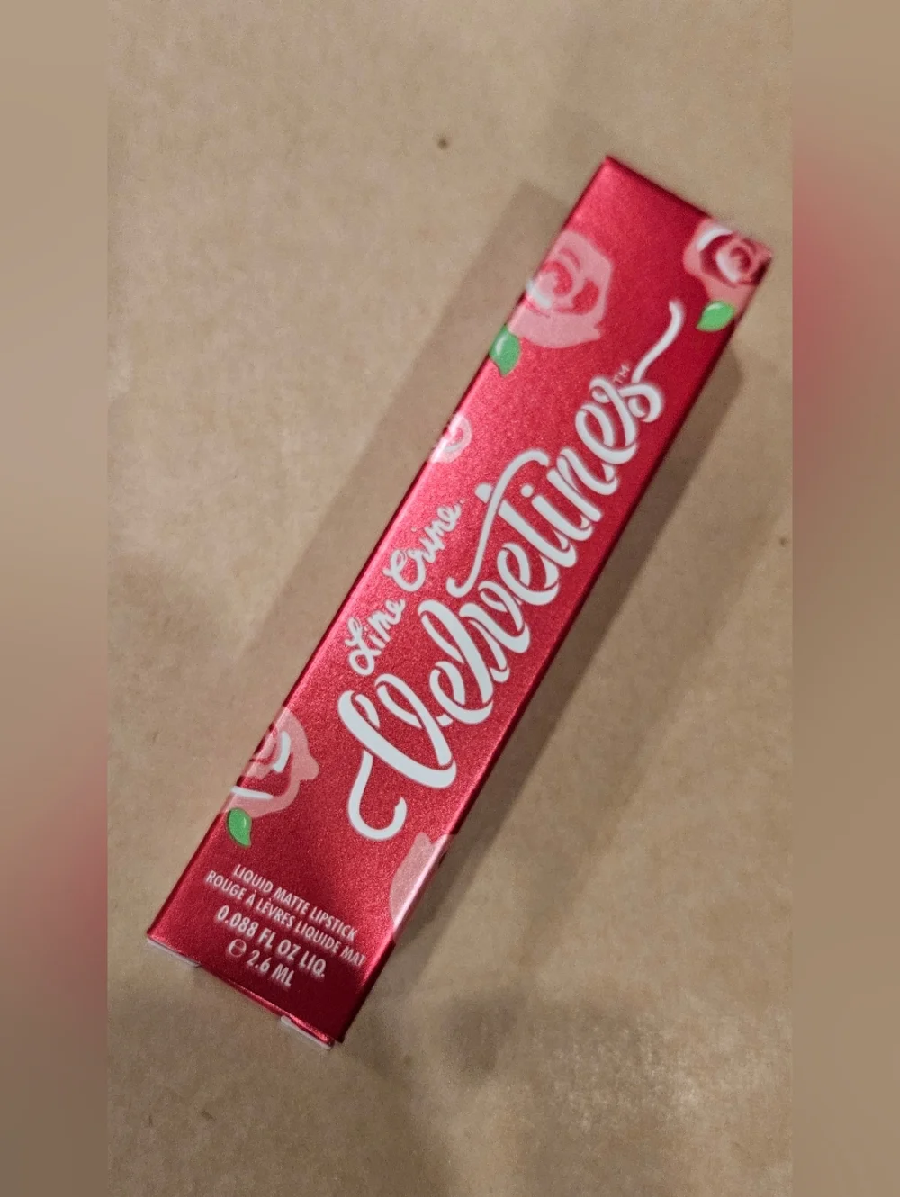 LIME CRIME VELVETINE Liquid Matte Lipstick Scandal Cosmetics 0.088 FLOZ NIB